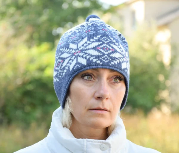 Blue Nordic Hat