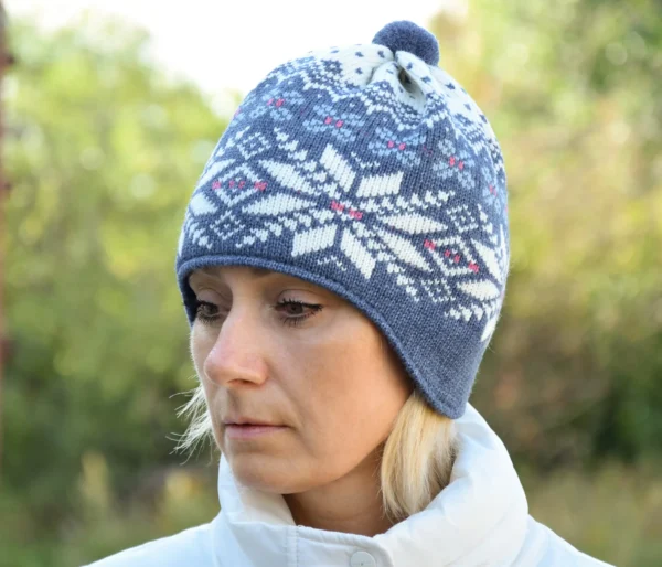 Blue Nordic Hat - Image 2