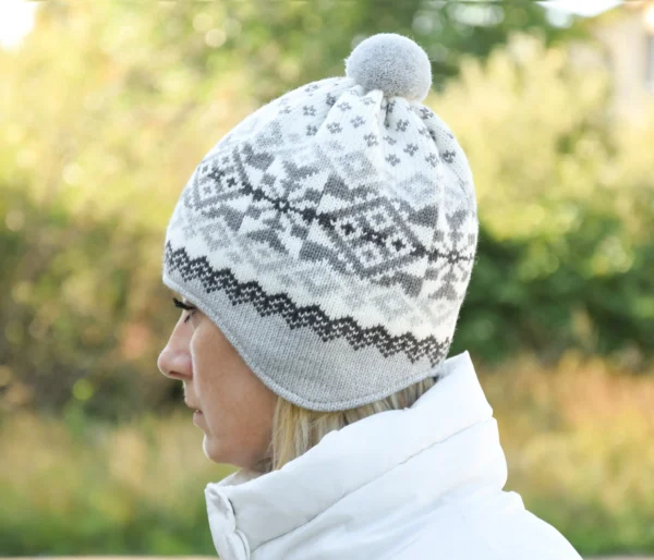 Gray Woolen Hat - Image 2